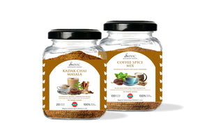 SATVIC FOODS KADAK CHAI AND COFFEE SPICE MIX COMBO BUY ONLINE