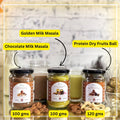 Golden-Chocolate Milk Masala & Protein Dry Fruits Ball
