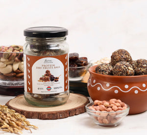 satvic foods protein dry fruits ball for weight gain