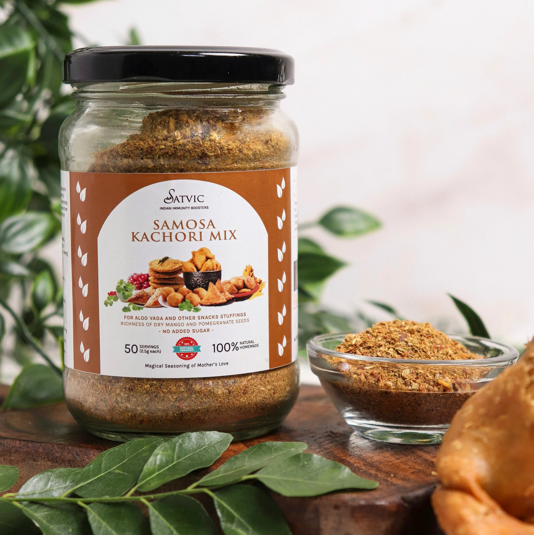 satvic foods samosa kachori mix