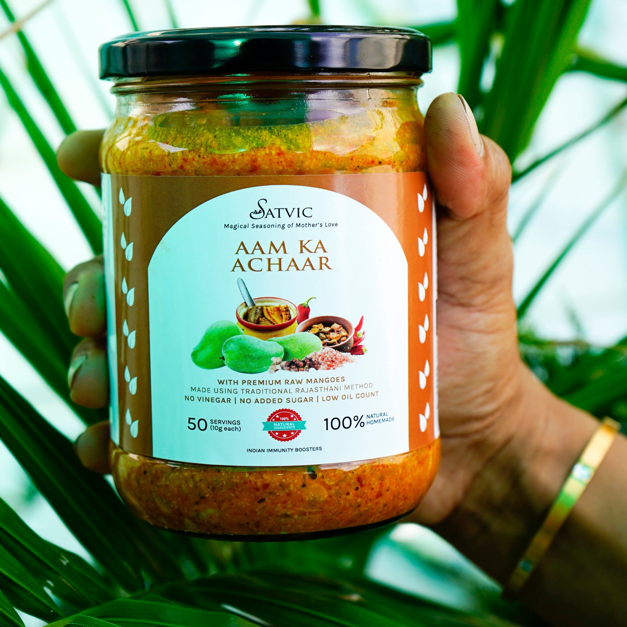 Aam Ka Achaar | Spicy Raw Mango Pickle