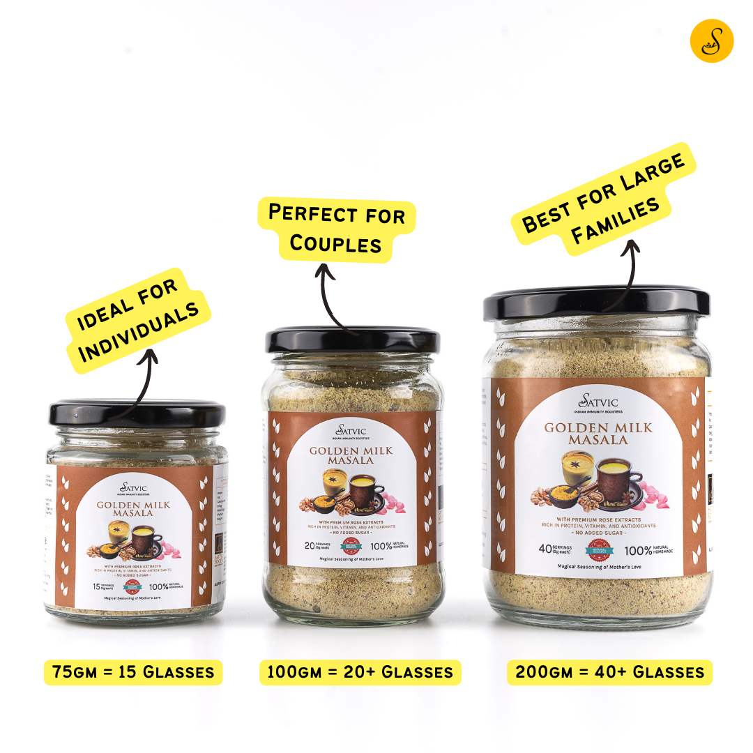 satvic foods golden milk masala