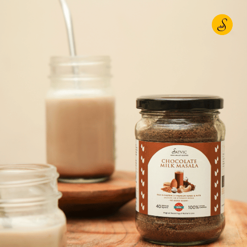 Golden-Chocolate Milk Masala & Protein Dry Fruits Ball