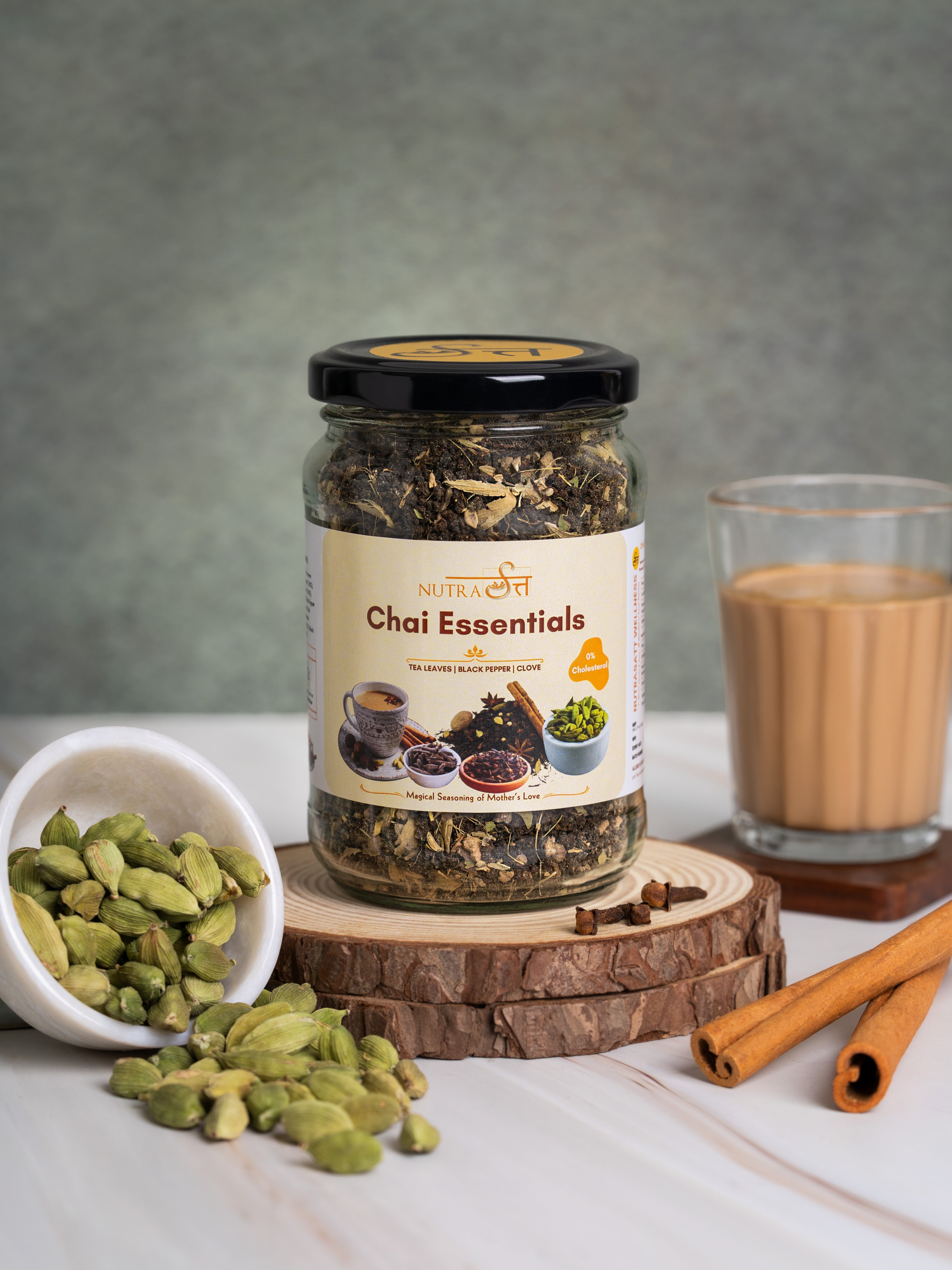 Chai Essentials | Tea Leaves & Spices Blend for Daily Chai