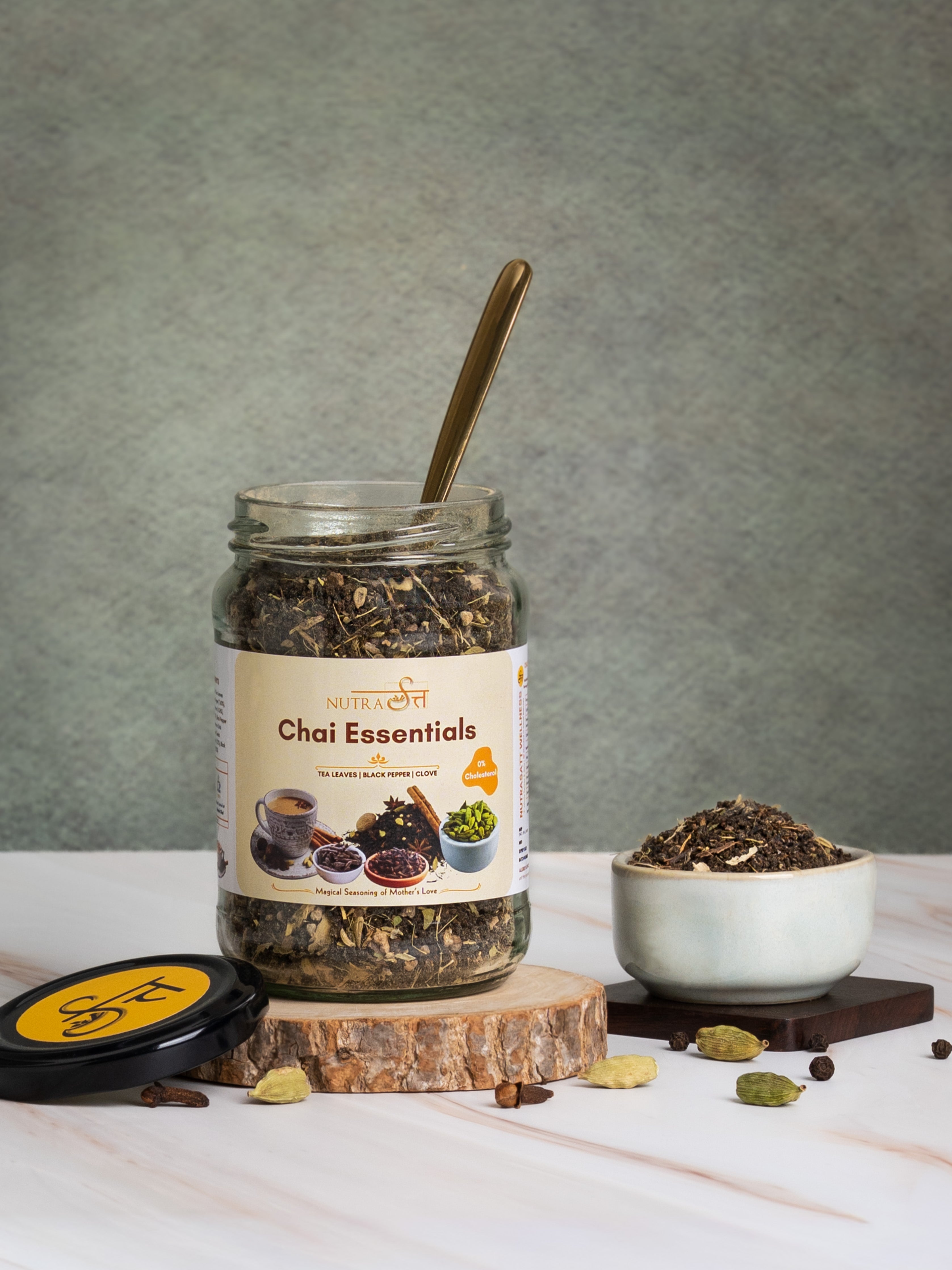 Chai Essentials | Tea Leaves & Spices Blend for Daily Chai